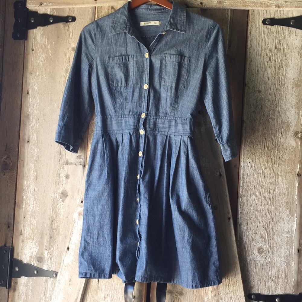 Denim dress